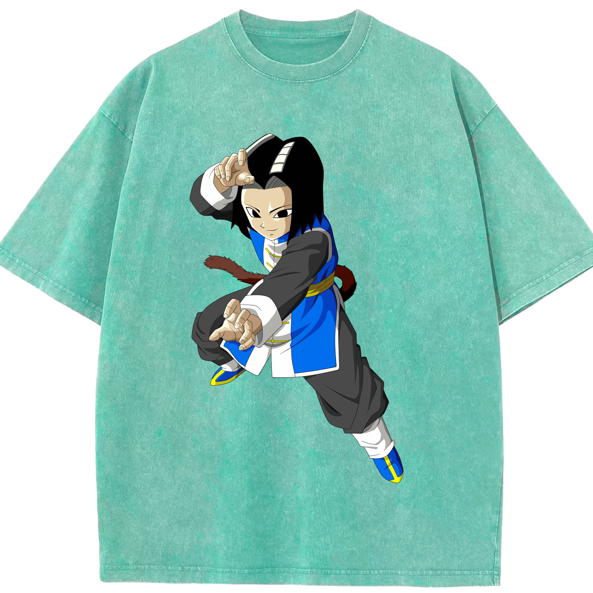 （画像用） ドラゴンボール DRAGON BALL 綿100% ヴィンテージ風 半袖Tシャツ（フロントプリント）